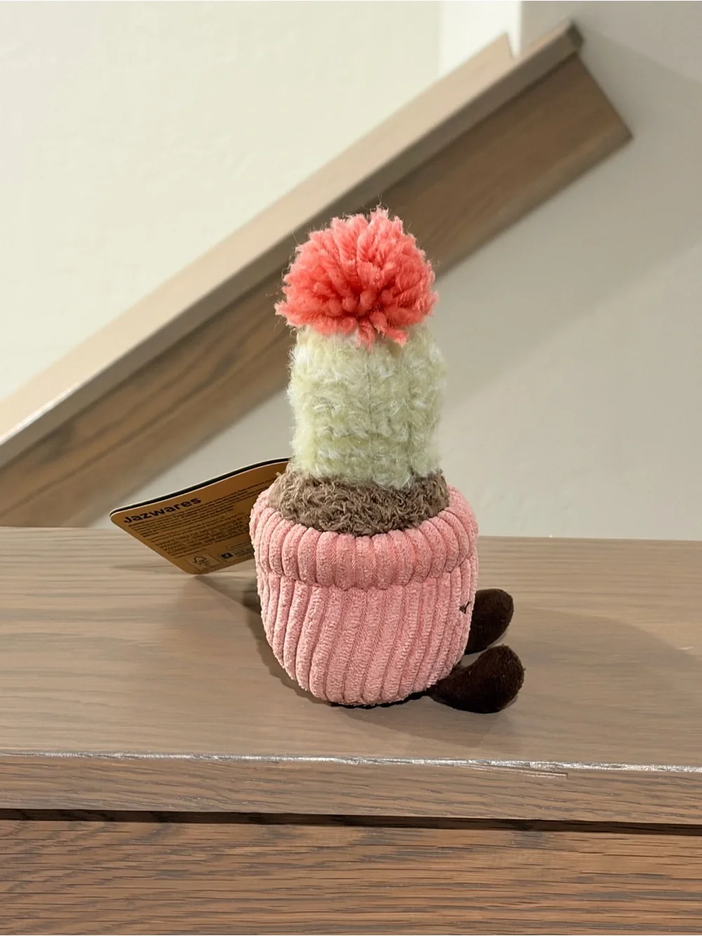 🌱 Greenhouse Russ Mara Flowering Cactus Mini Plush Potted Plant Corduroy 6” BNWT